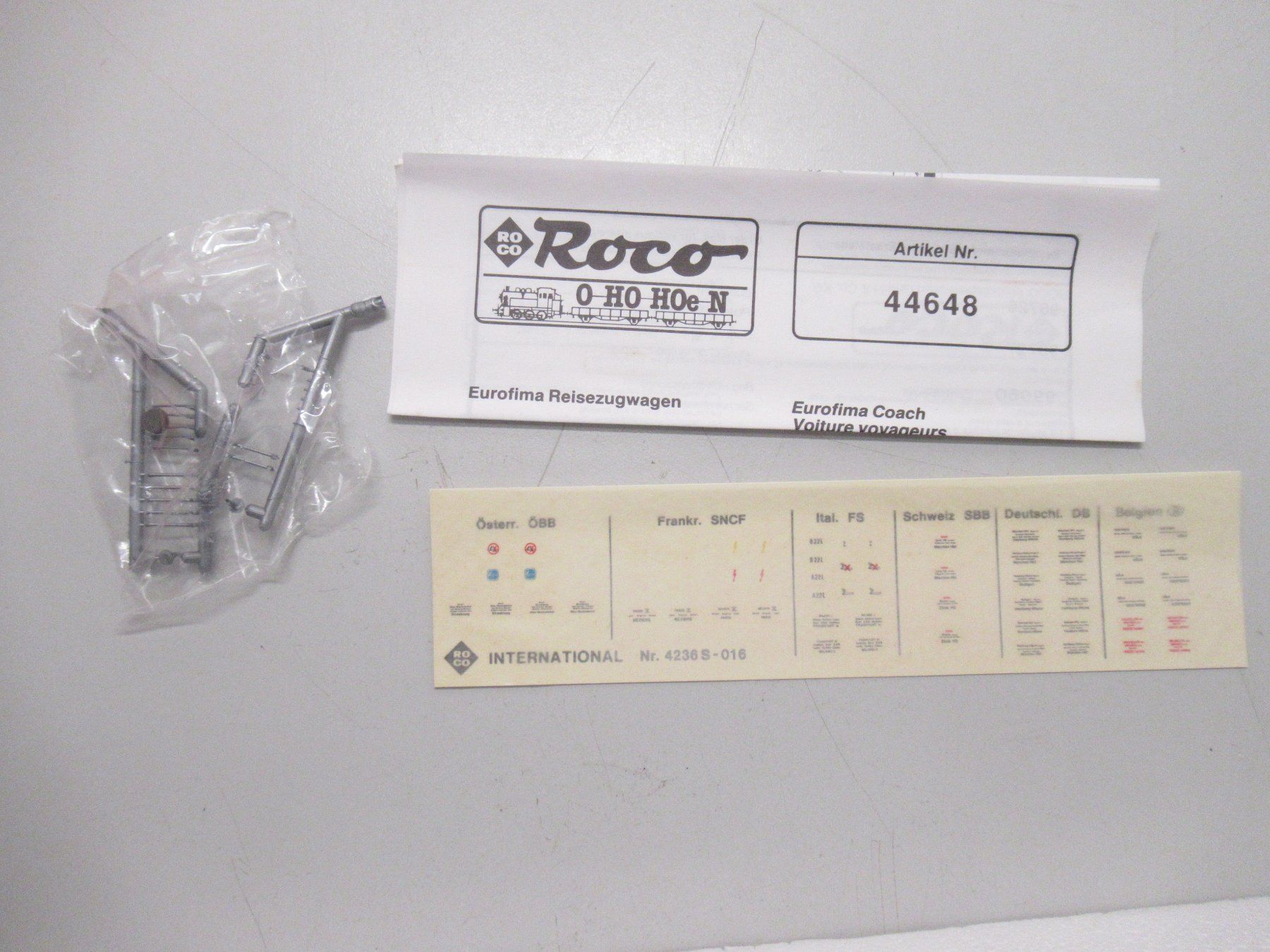 Roco 44648 Eurofima-Wagen 2.Klasse der ÖBB Österreich 1:87 (Gebraucht ...
