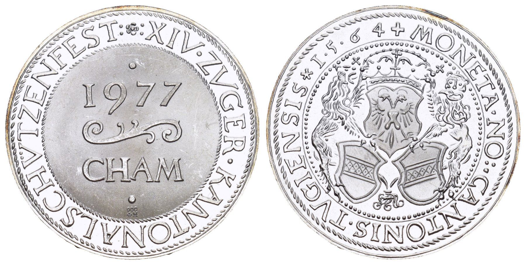 Medaillen: Cham 1977 – Gebraucht aus Bern von numismatictops