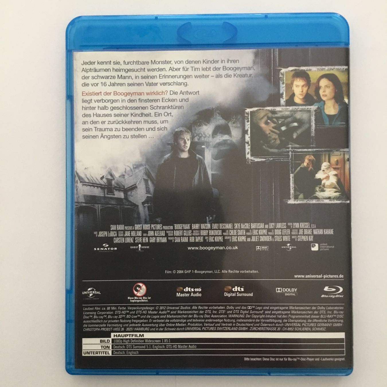 Tutti i DVDs: Boogeyman Der Schwarze Mann Blu Ray – Nuovo (secondo la descrizione) da Blauen venduto da sternchen66 1