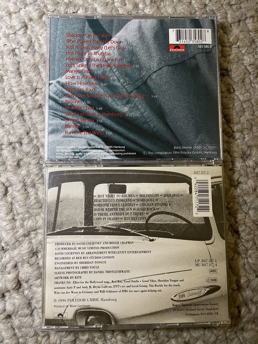 CDs: 2x Roger Chapman – Gebraucht aus Reinach AG von trigger7811 2