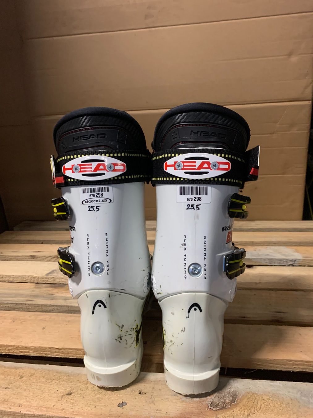 Head Scarpe per ragazzi: Skischuhe, HEAD Raptor B5 RD 40, Grösse 40 – Usato da Schwarzsee venduto da Sidecut 1