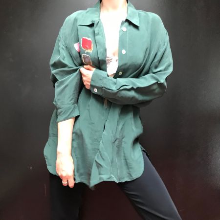 EINZIGARTIGE VINTAGE BLUSE