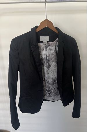 Damen Blazer H&M Schwarz Grösse 36 guter Zustand