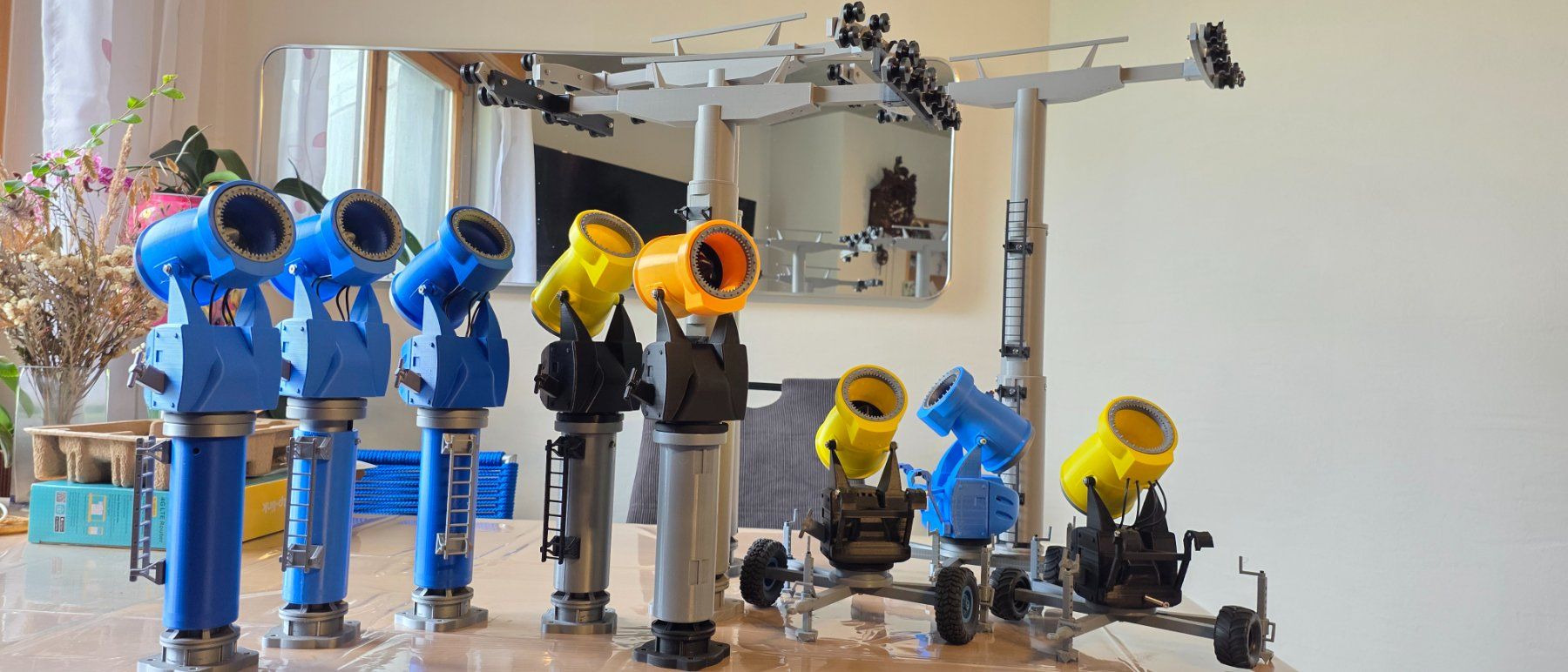 Modellismo RC: Rc Skilift, Schneekanonen – Nuovo e nell'imballaggio originale da Chur venduto da lilifuz