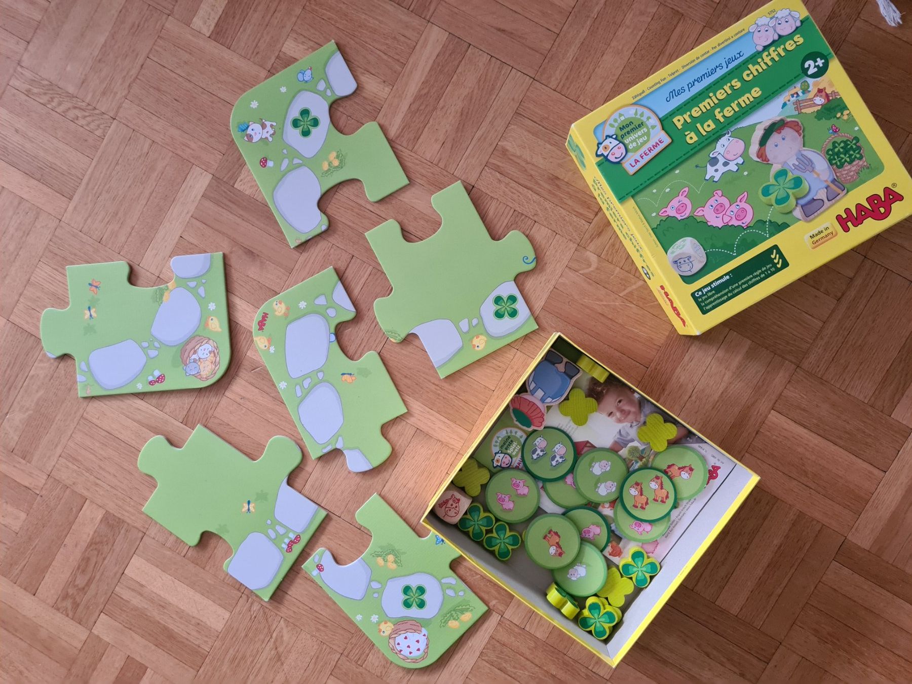 Haba Giochi: Premiers chiffres à la ferme – Usato da Genève venduto da dav_dq55