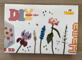 Hama - Kit pour fleurs 3D en perles à repasser