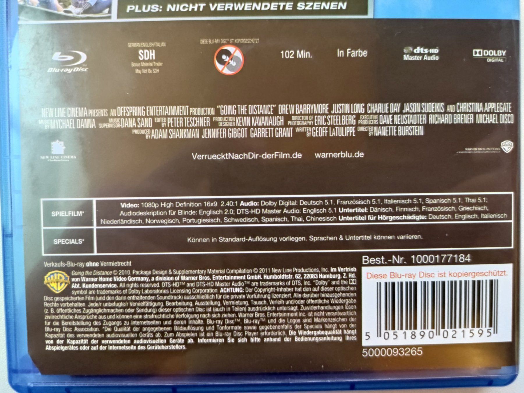Tutti i DVDs: Verrückt nach Dir – Usato da Liestal venduto da Kratzilla 3