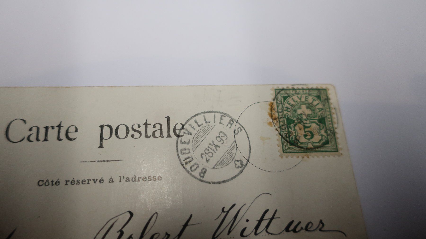 Cartes postales: Boudevilliers 1899 – D'occasion à Cormoret par Pascalll2001 5