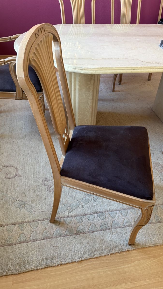 Chaises: 8 Antike Esszimmerstühle – D'occasion à Zürich par Raudele