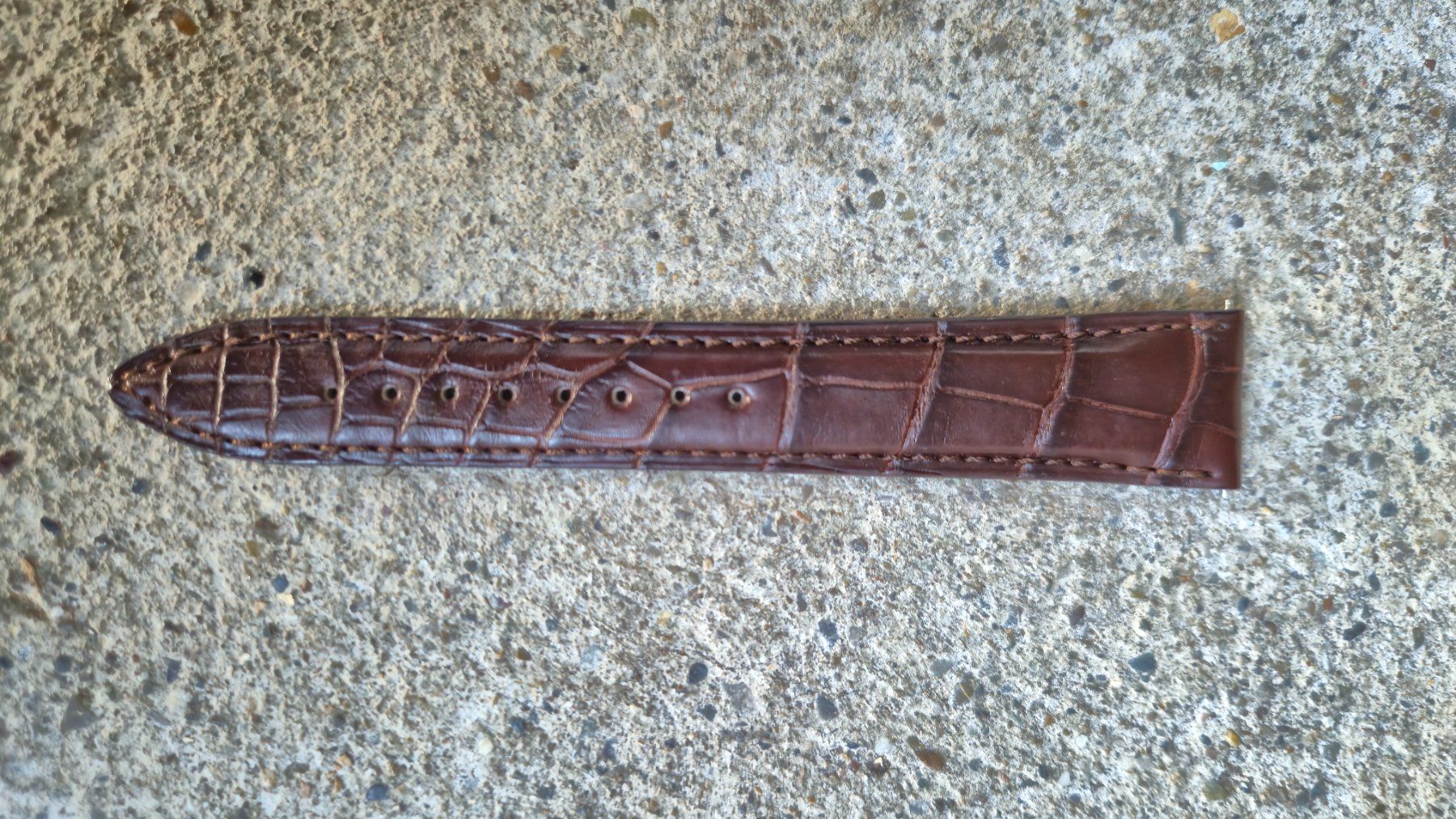 Bracciali & Braccialetti: Jaeger le coultre Alligator-Lederarmband – Nuovo (secondo la descrizione) da Elsau venduto da Woolie81