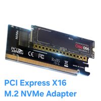 M.2 NVMe SSD zu PCIe X16 Adapter (fabrikneu) PCIe 3.0