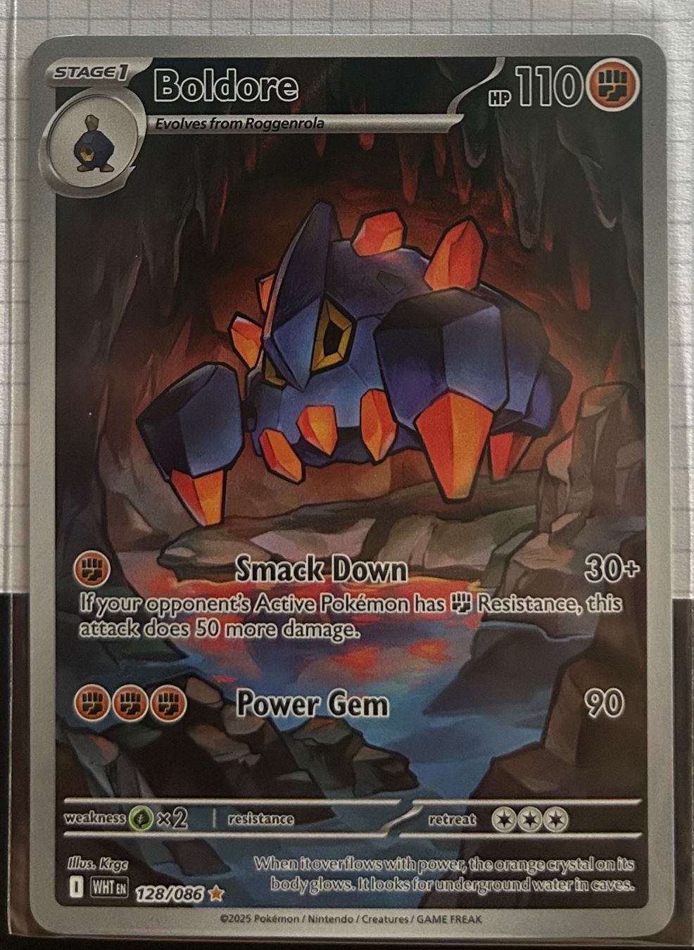 Pokémon Sammelbilder & Trading cards: ENG - Boldore #128 - White Flare – Neu (gemäss Beschreibung) aus Zürich von bli_yl5l