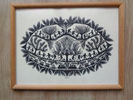 Scherenschnitt - original - aufwändig