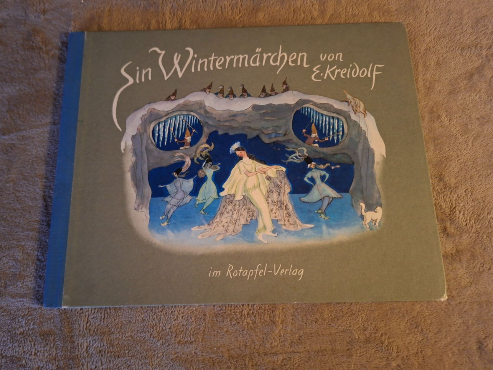 Bücher: Altes Kinderbuch, Ein Wintermärchen E. Kreidolf, Schweiz – Gebraucht aus Otelfingen von silver-moon