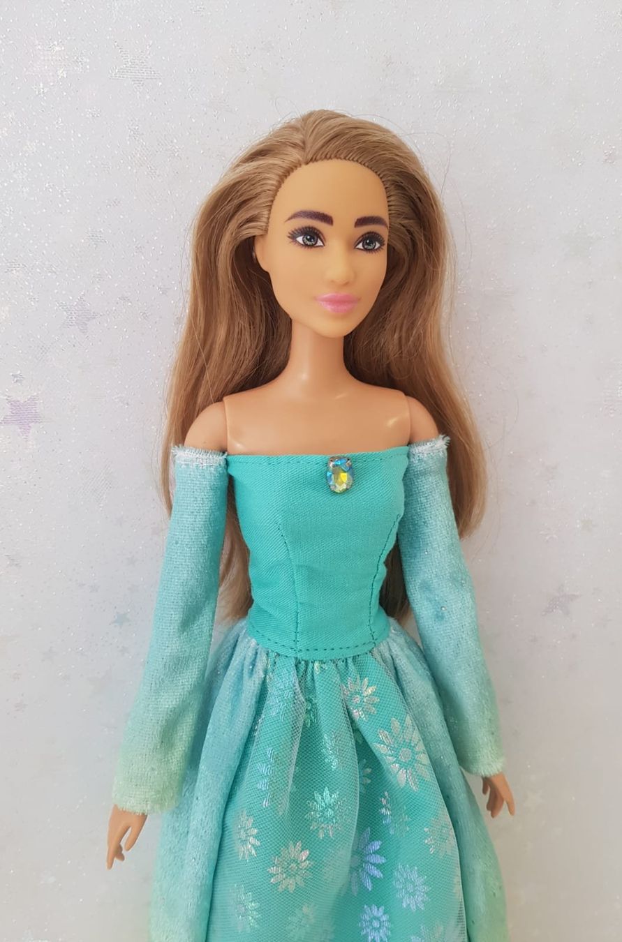 Bambole: Barbie Kleid selbstgemacht – Nuovo e nell'imballaggio originale da Lachen SZ venduto da Sakura4hime 4