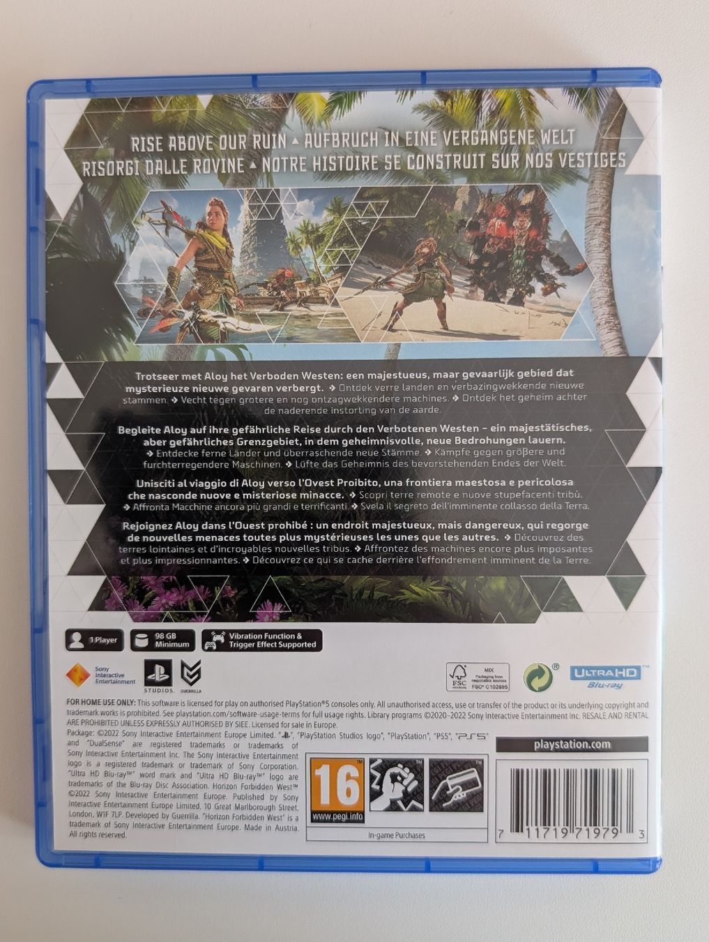 Jeux: HORIZON FORBIDDEN WEST (PS5) – Neuf (Voir description) à Obernau par MABU9 1