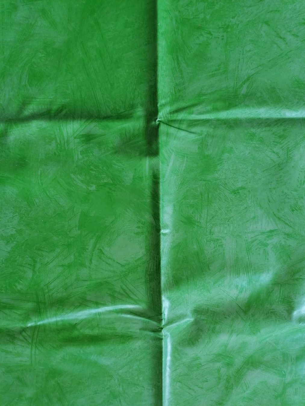 Sonstige Tischwäsche: Tischtuch rund, Durchmesser 155 cm, Abwischbare Tischdecke – Gebraucht aus Amden von Bergdohle 1