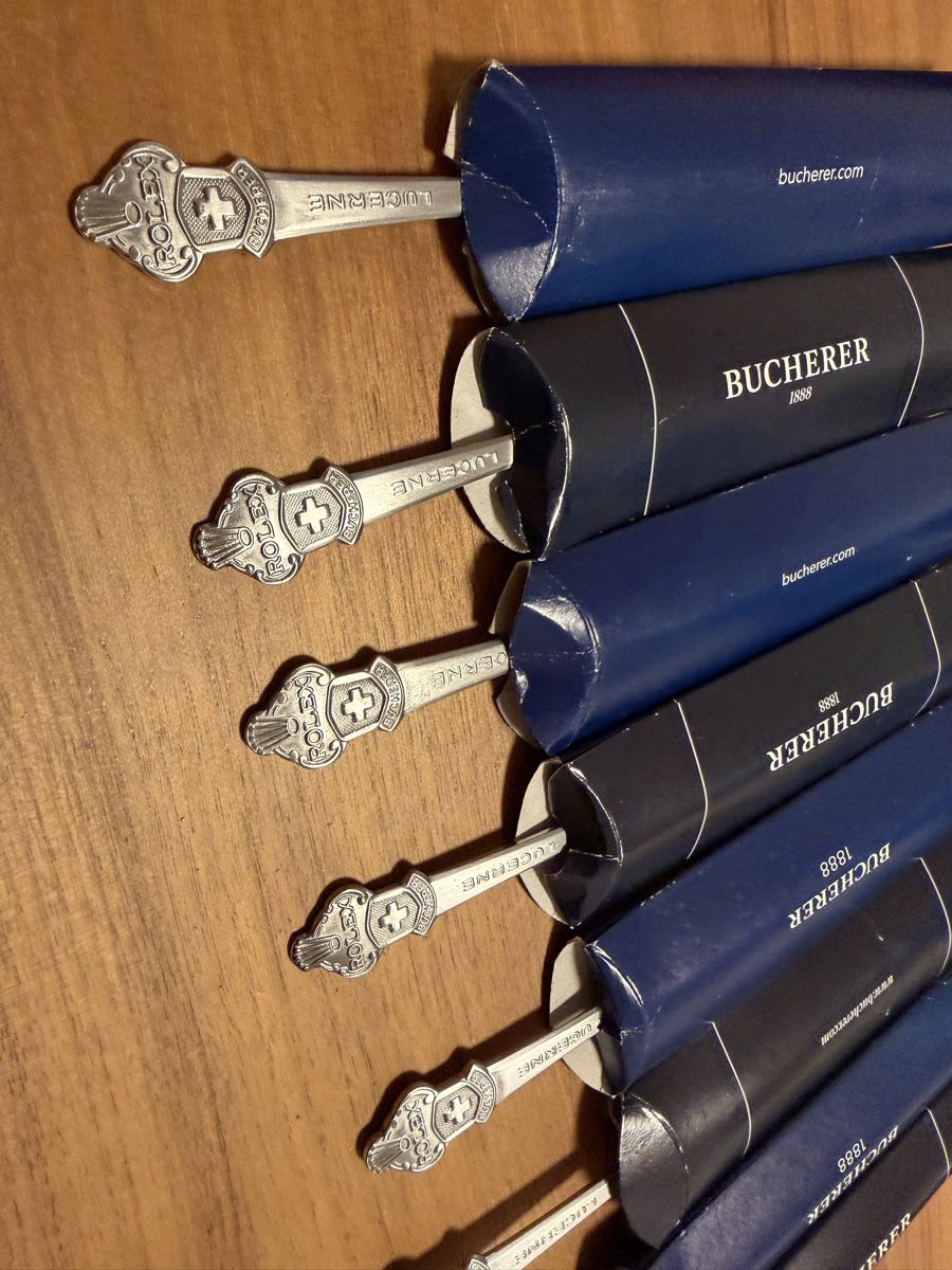 Cucchiai: Rolex Bucherer Lucerne 8 stück – Nuovo e nell'imballaggio originale da Urdorf venduto da jus1991 1