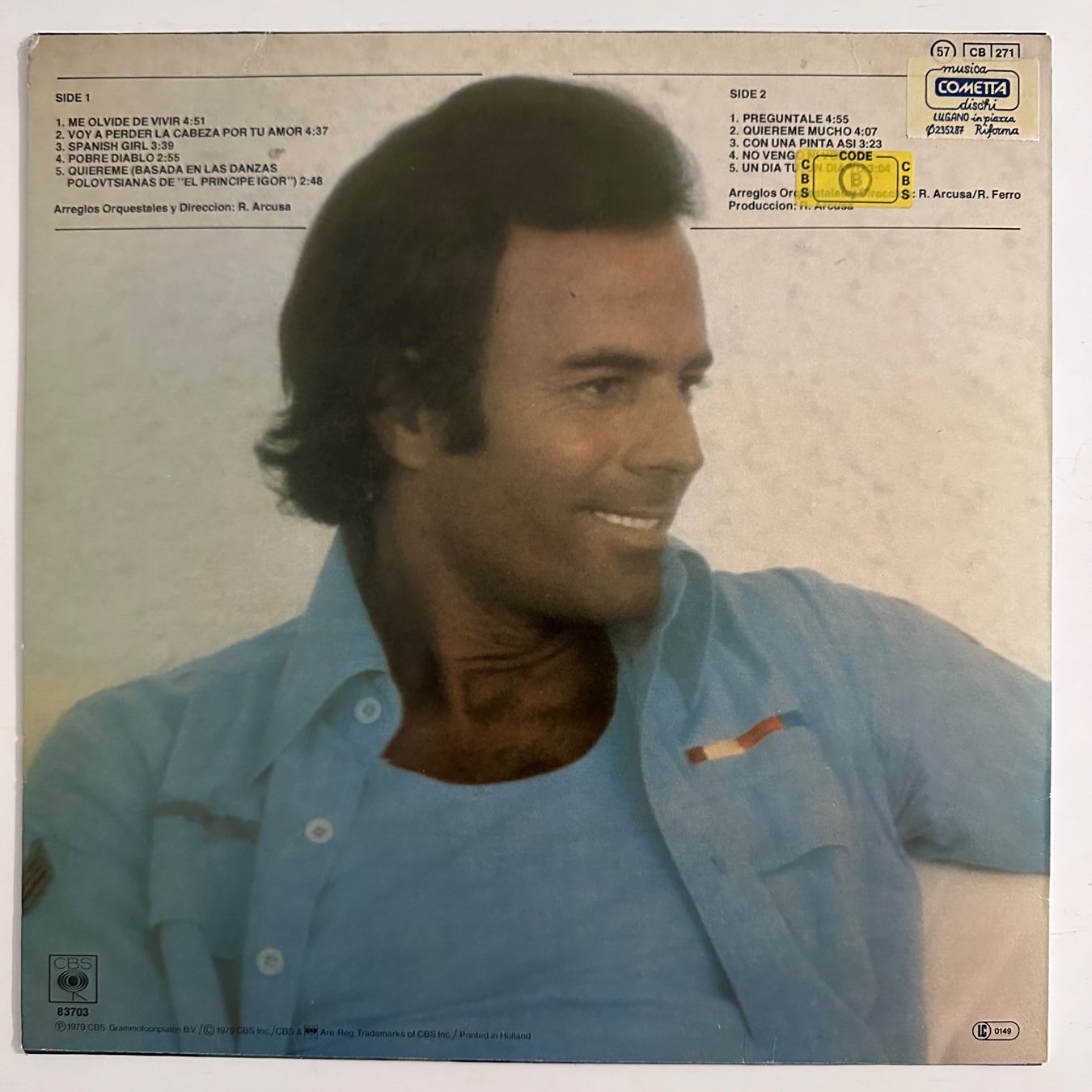 Dischi in vinile: LP - Julio Iglesias - Emociones – Usato da Breganzona venduto da Onairda75 1