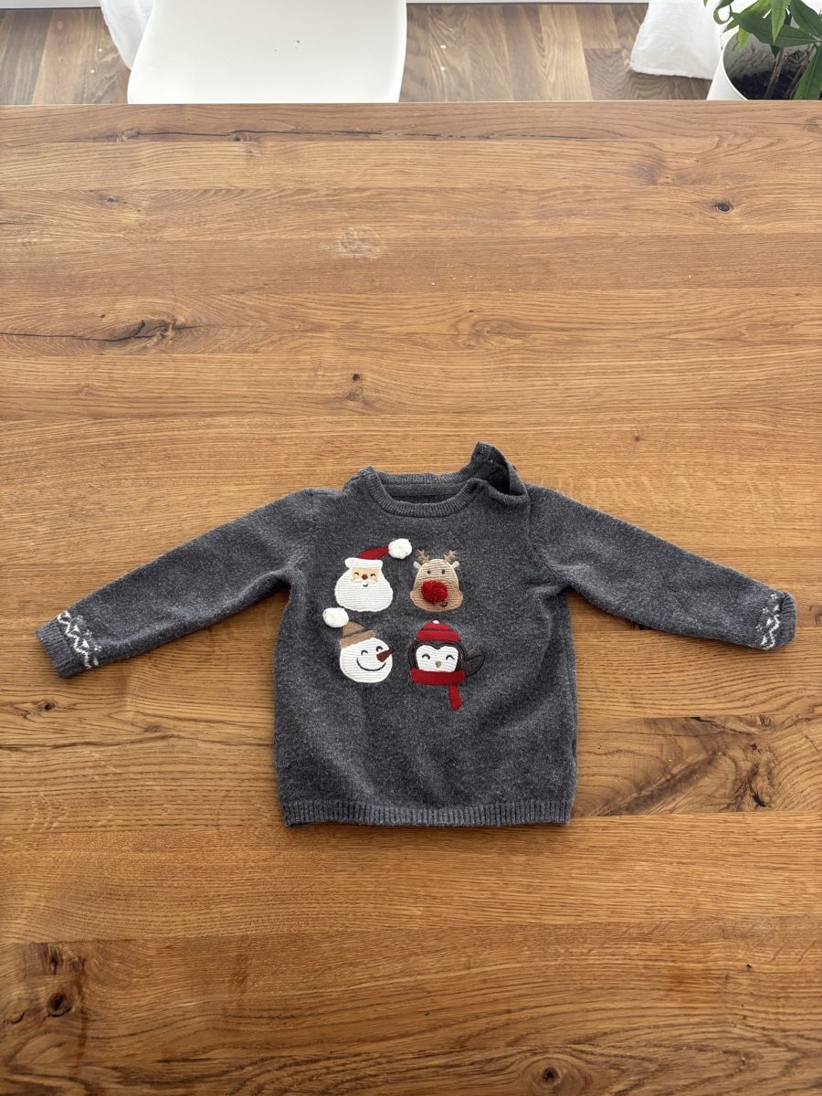 Lotti & Set di vestiti: Herziges Weihnachtsduo (Pullover & Strampler) – Usato da Toffen venduto da Mara685 2