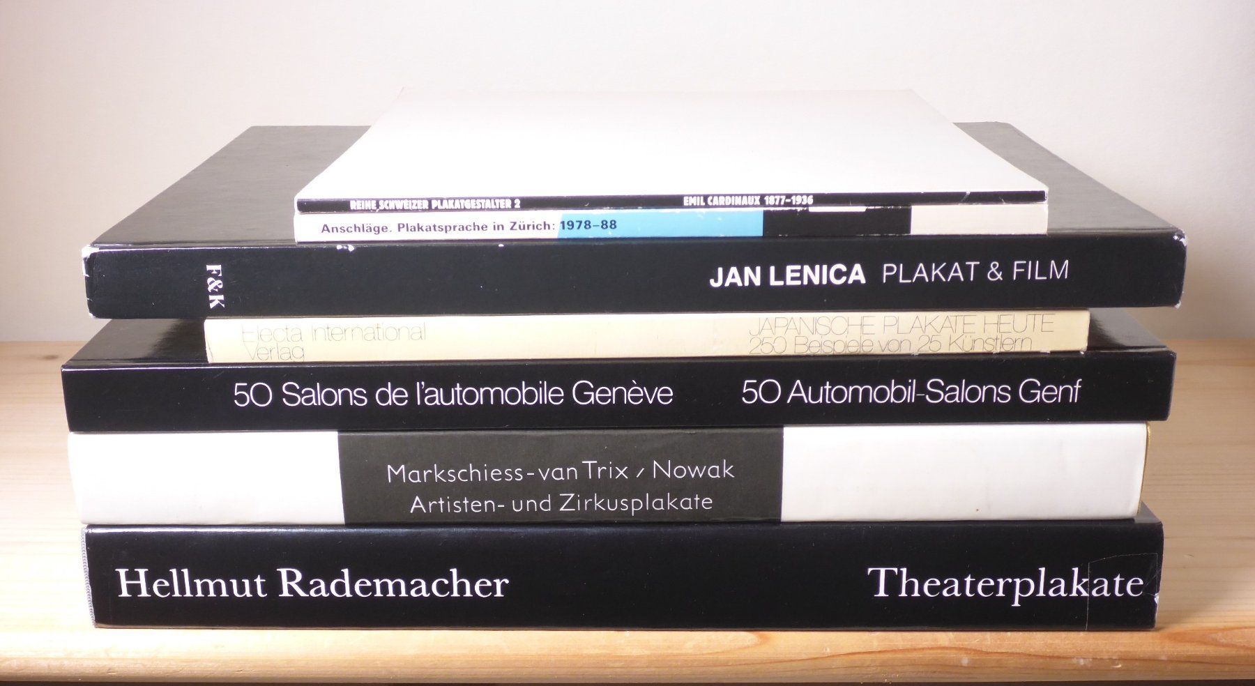 Bücher: Konvolut, Lot, Sammlung: Plakat 7 Titel – Gebraucht aus Erschwil von taglang