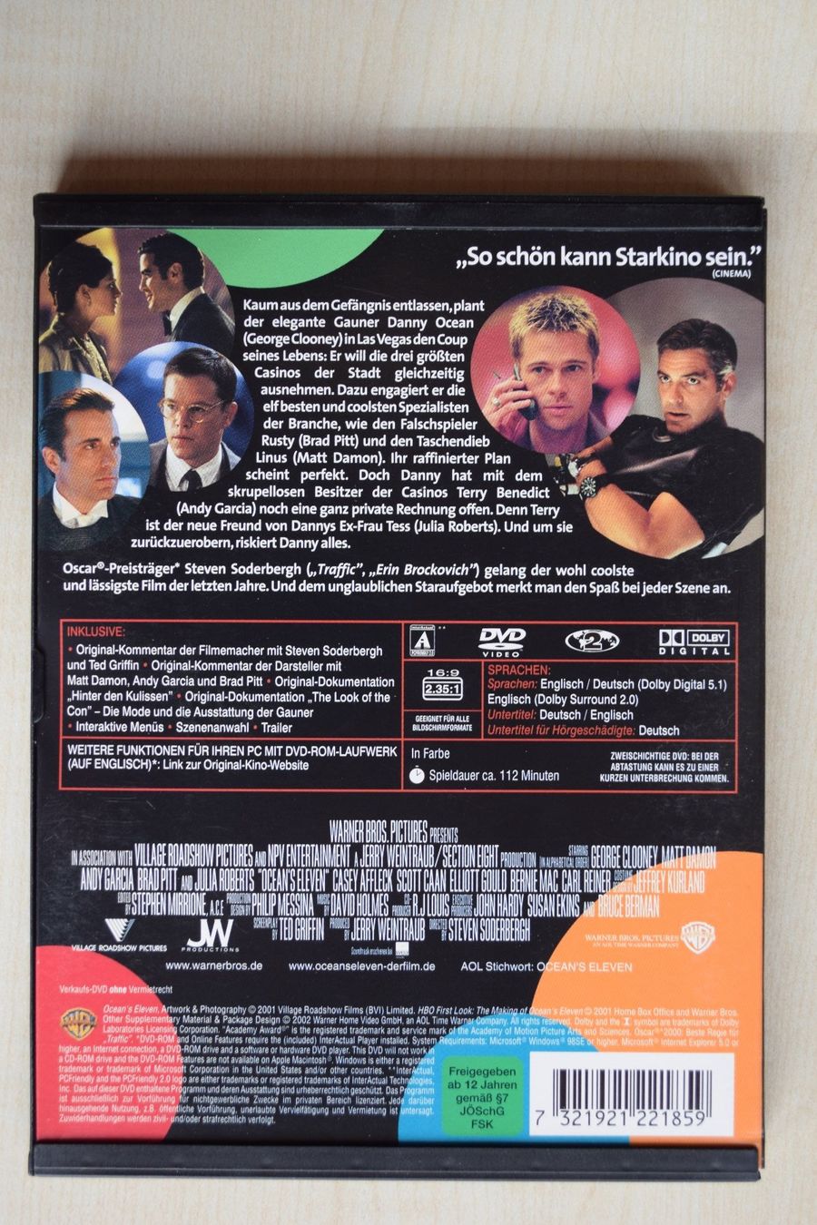 Alle DVDs: OCEAN'S ELEVEN (238) – Gebraucht aus Reutigen von DONDON55 1