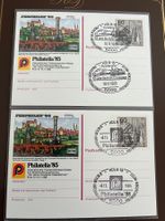 Nürnberg 1985 4 Sonderpostkarte Briefmarkenausstellung (548)