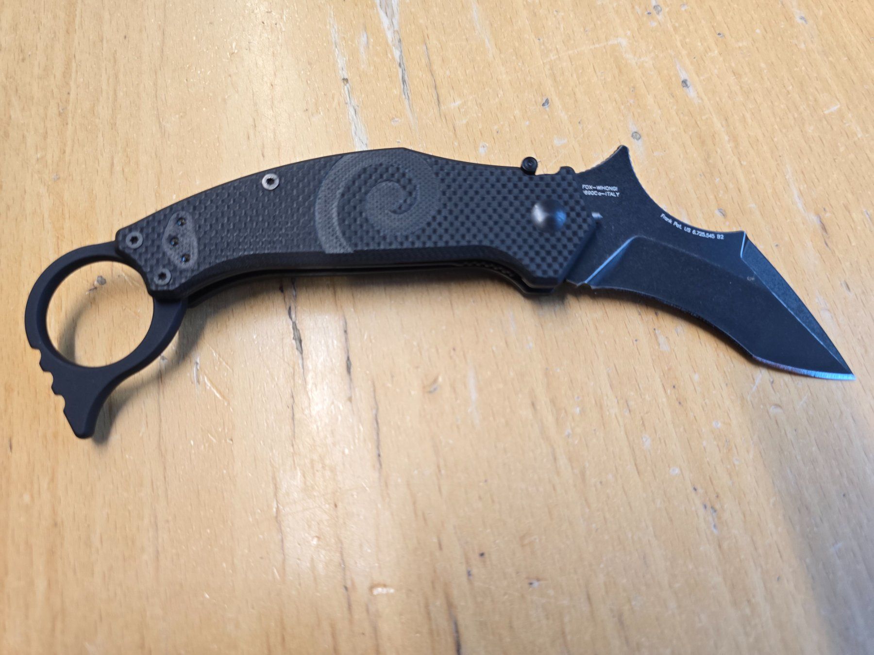 Taschenmesser: Fox Knives - Moa Folder G10 All Black FX-653 – Neu (gemäss Beschreibung) aus Ettingen von 1025andreas 2