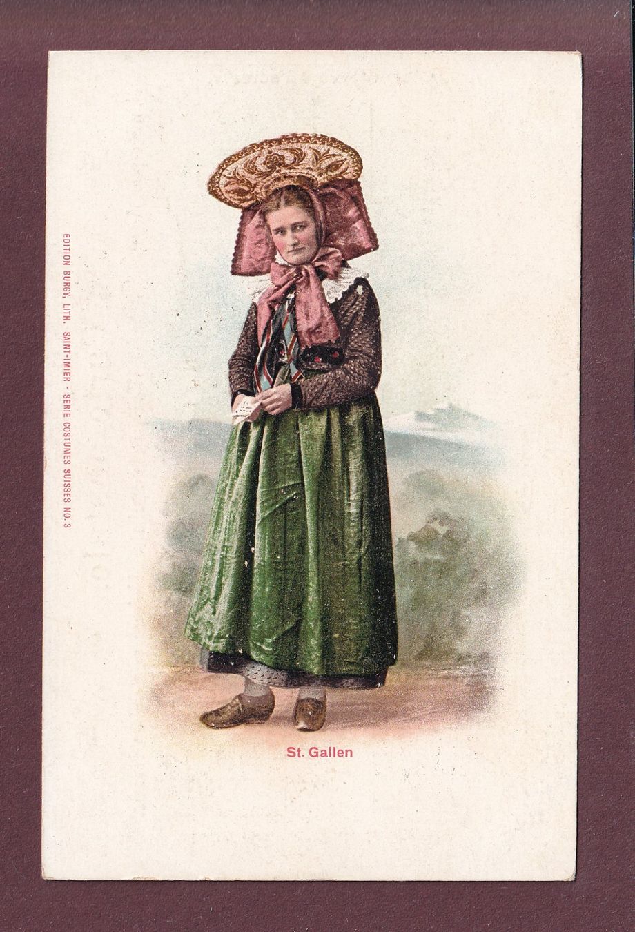 Cartes postales: ST. GALLEN - Tracht – D'occasion à Pully par nicecards