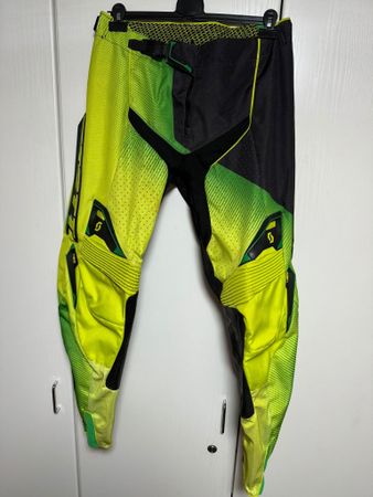 Scott Motocross Hose Gr. 36 grün/schwarz top Zustand