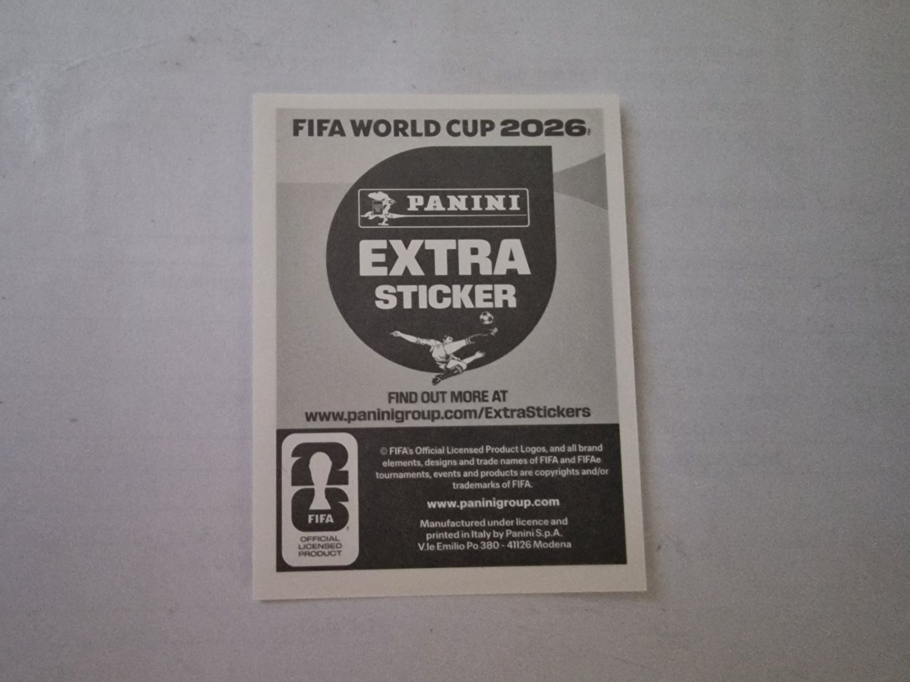 Panini Carte collezionabili: Panini WM 2026 extra Stickers - Gold – Nuovo (secondo la descrizione) da Adliswil venduto da vendor123 1