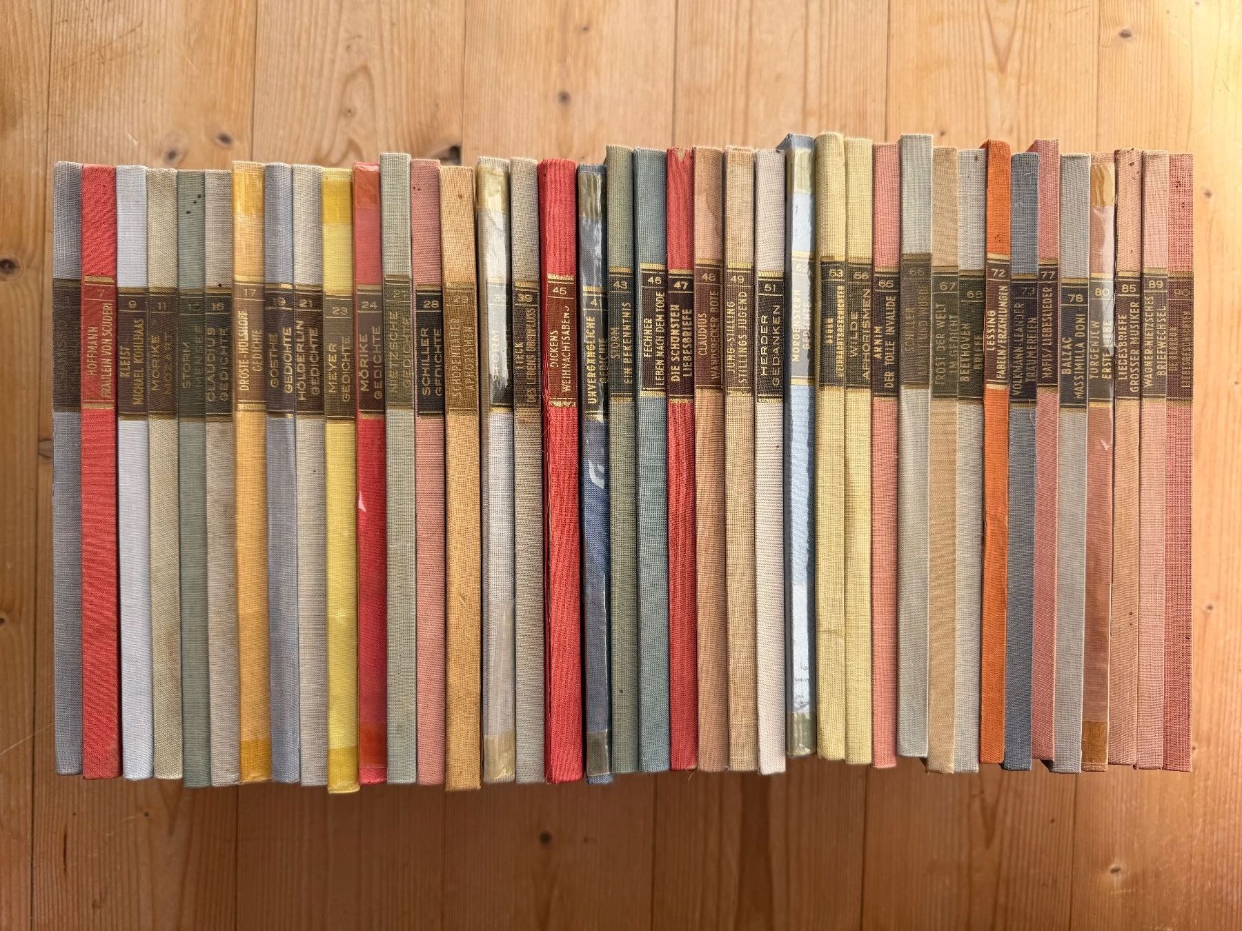 Bücher: 39 Bücher der Parnass-Bücherei – Gebraucht aus Himmelried von rasmus67