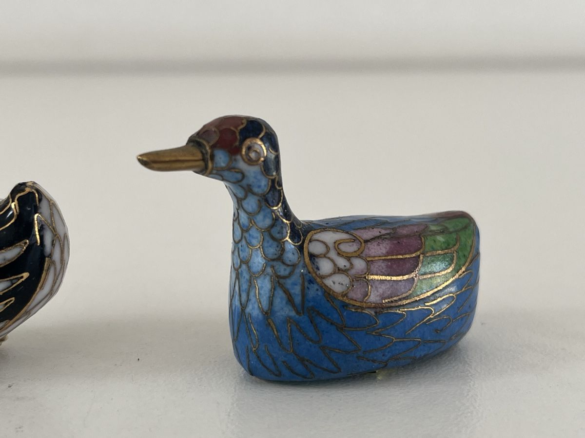 Alle Dekorationen: 2 Enten / Cloisonné  – Gebraucht aus Wetzikon ZH von seli03 6