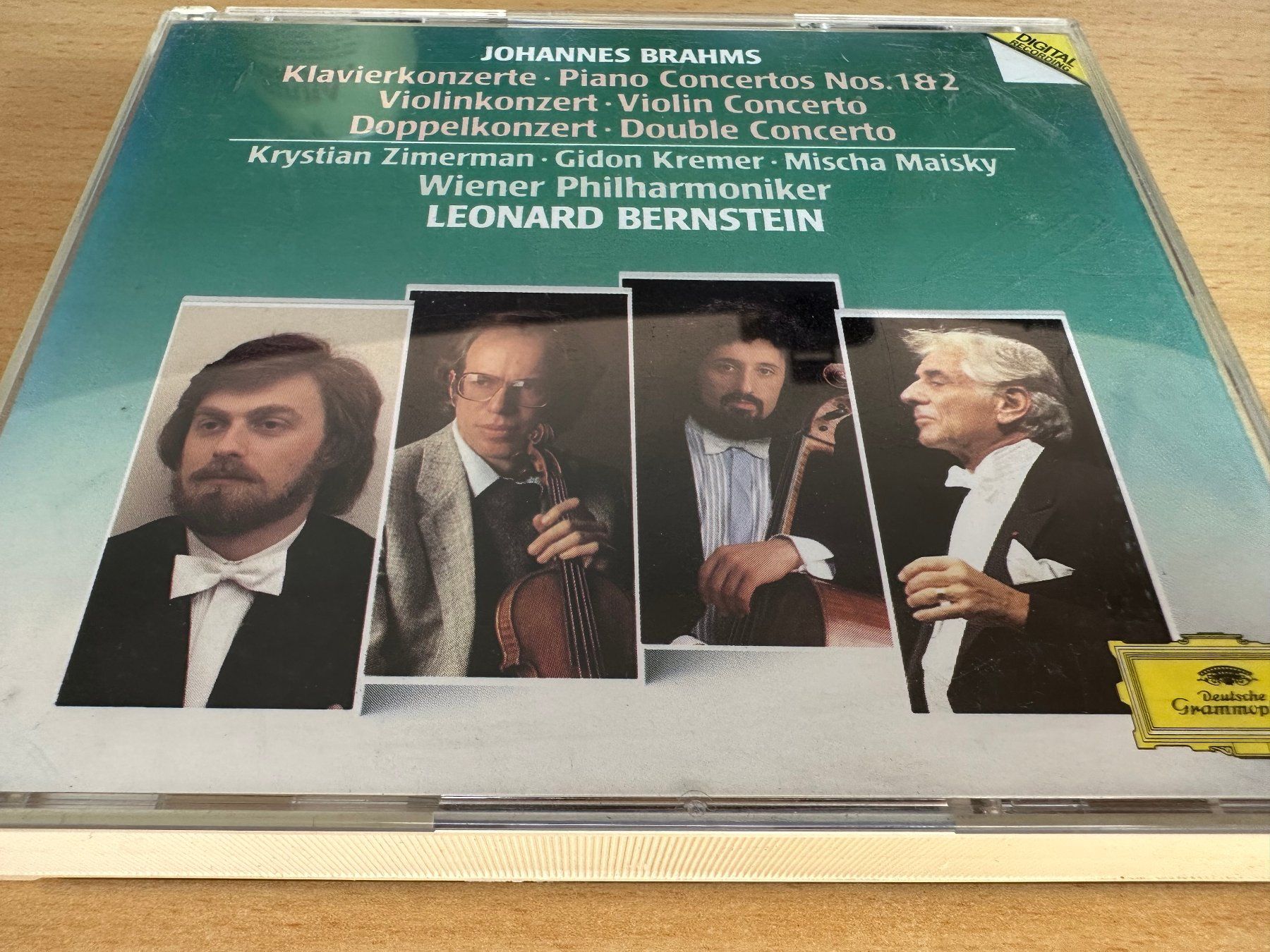 CDs: Brahms - Die Konzerte - Leonardo Bernstein - 3 CD – Gebraucht aus Rikon im Tösstal von Alpenmutz