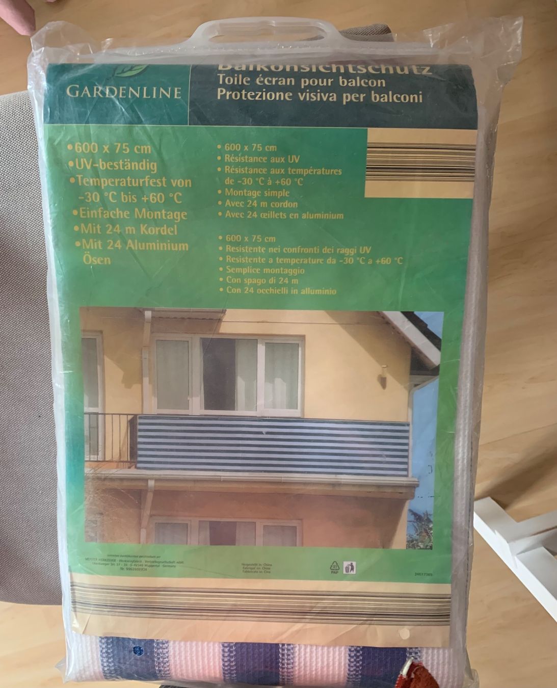 Casette da giardino & serre: Toile écran pour balcon – Nuovo e nell'imballaggio originale da Moutier venduto da Arti1981