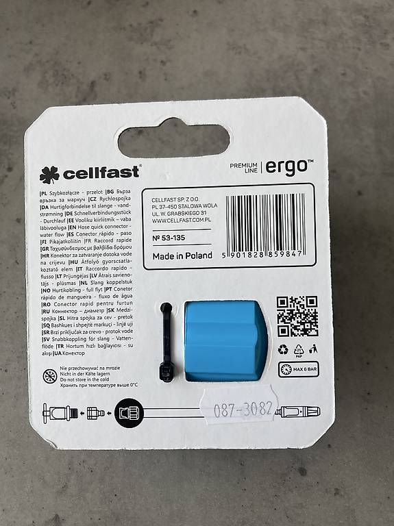 Tutti gli attrezzi: Cellfast Schnellverschluss Kupplung Durchlauf 3/4 Zoll – Nuovo e nell'imballaggio originale da Au SG venduto da Rambodisli7 1