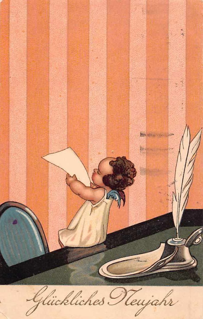 Cartoline postali: ORIGINAL ART DECO KARTE 1923 – Usato da Winterthur venduto da SchatzchischtliWinti