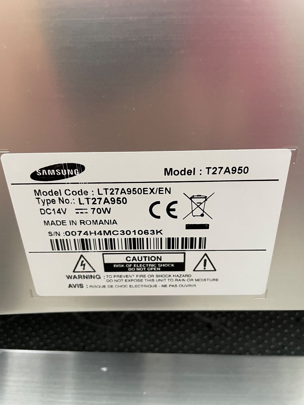 Samsung Televisori: Samsung SyncMaster TA950 Full HD, 3D, 27“ LED – Usato da Frutigen venduto da addi2006 4