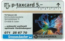 Taxcard 305L_29655 Grossenbacher St.Gallen