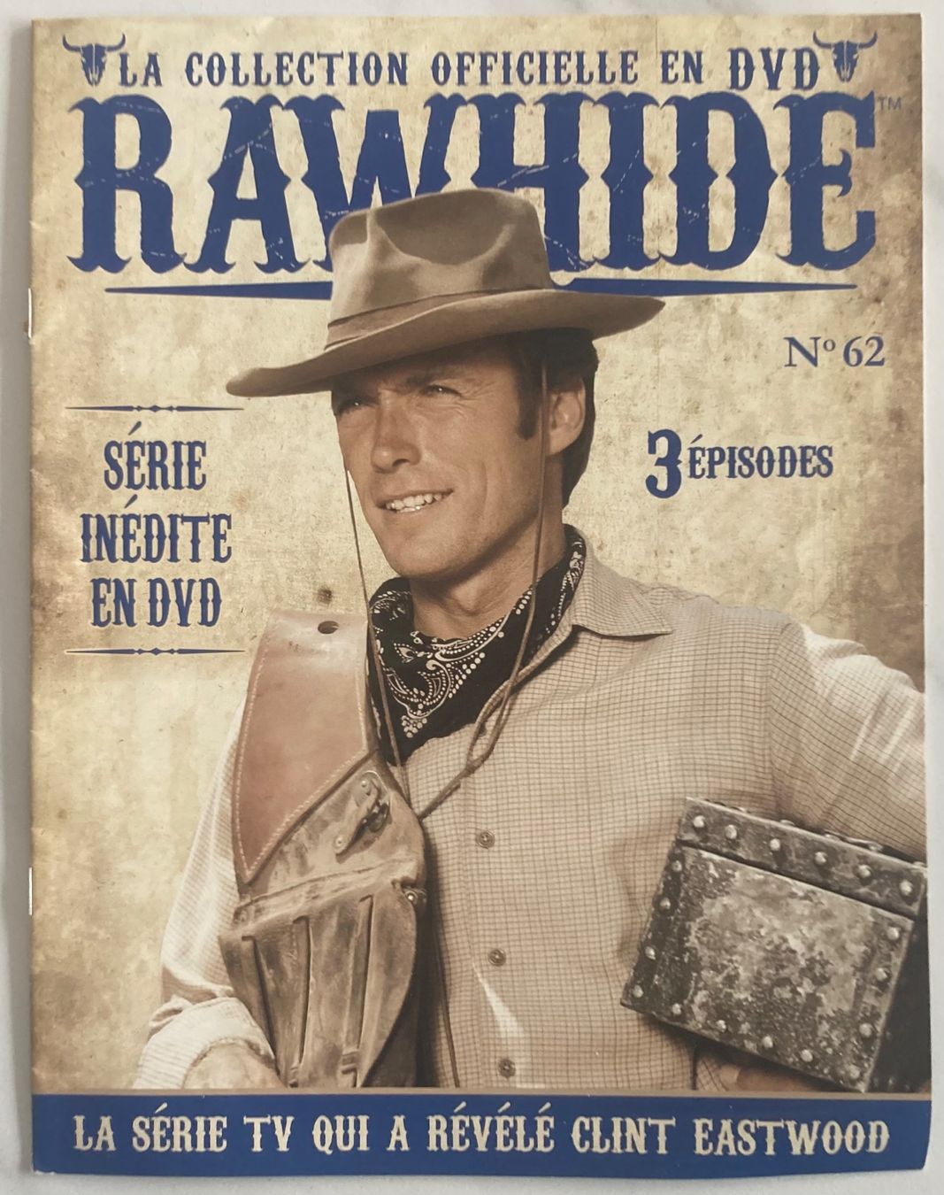 Tutti i DVDs: CLINT EASTWOOD - RAWHIDE N°62 – Usato da Poliez-Pittet venduto da Newtown-Records 1