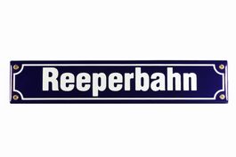 Emaille-Schild-REEPERBAHN