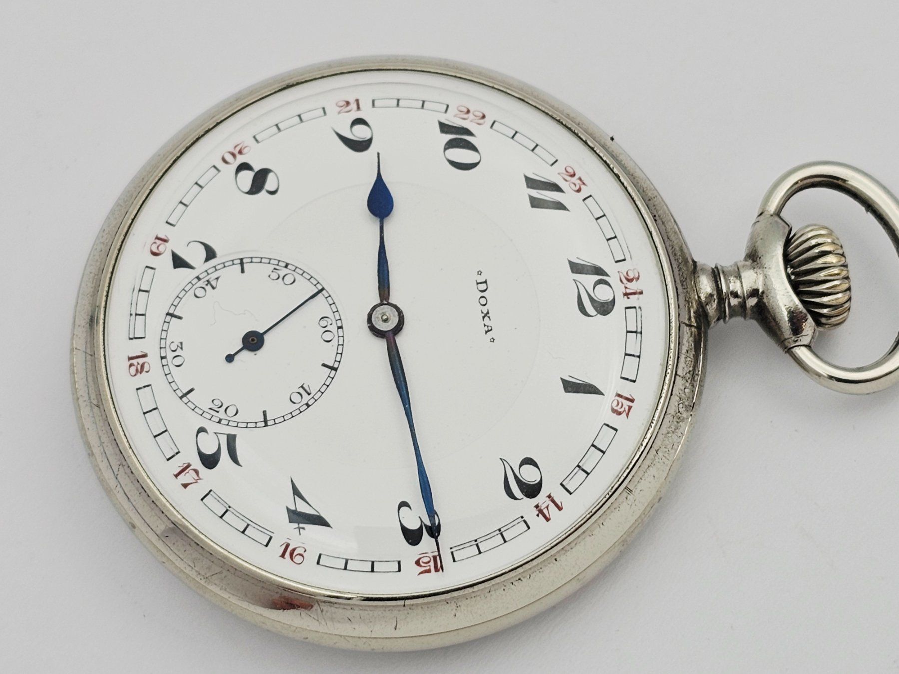 Doxa Orologi: Doxa Taschenuhr Handaufzug – Usato da Bassersdorf venduto da AnkerWatch 5