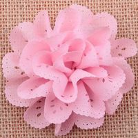 Big Fleur en tissu ROSE 7cm