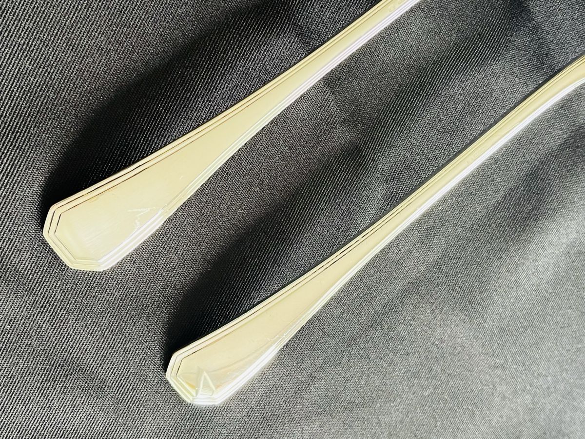 Christofle Set di posate: Christofle America, Couverts à servir, comme neuf – Nuovo (secondo la descrizione) da Morges venduto da bijouxsterling2019 5