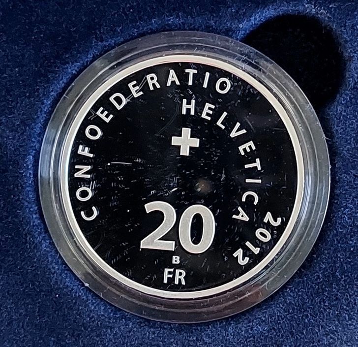 Tutti le monete: 20 Franken 2012 Silber pp Globi Box – Nuovo (secondo la descrizione) da Arch venduto da moneyswiss 2