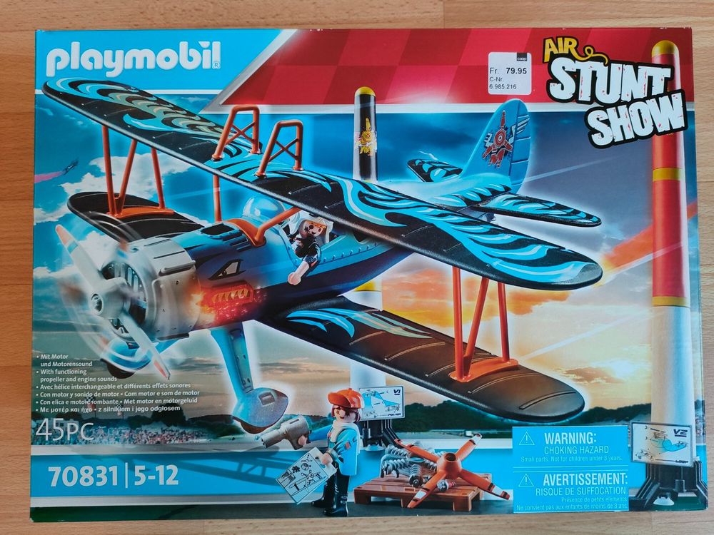 Playmobil City Action: Avion de la Policia Persecucion Dron 70780