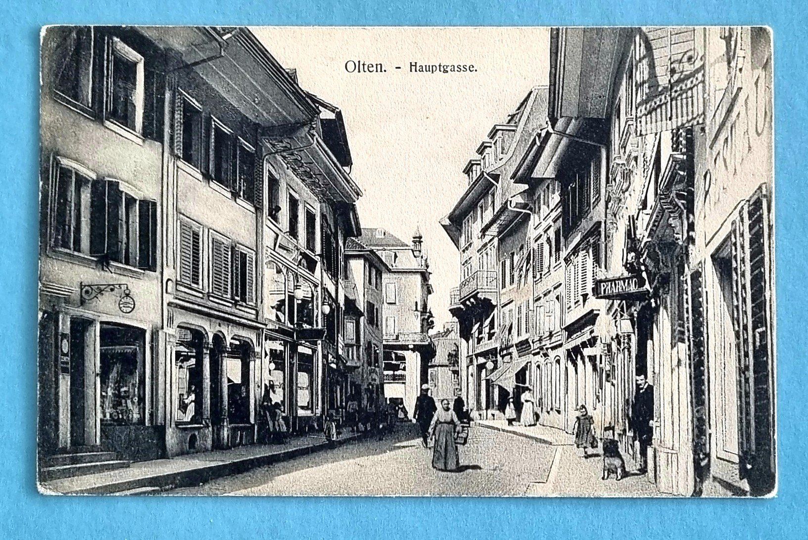 Cartoline postali: Olten - Hauptgasse - 1910 – Usato da Rothrist venduto da RROENK