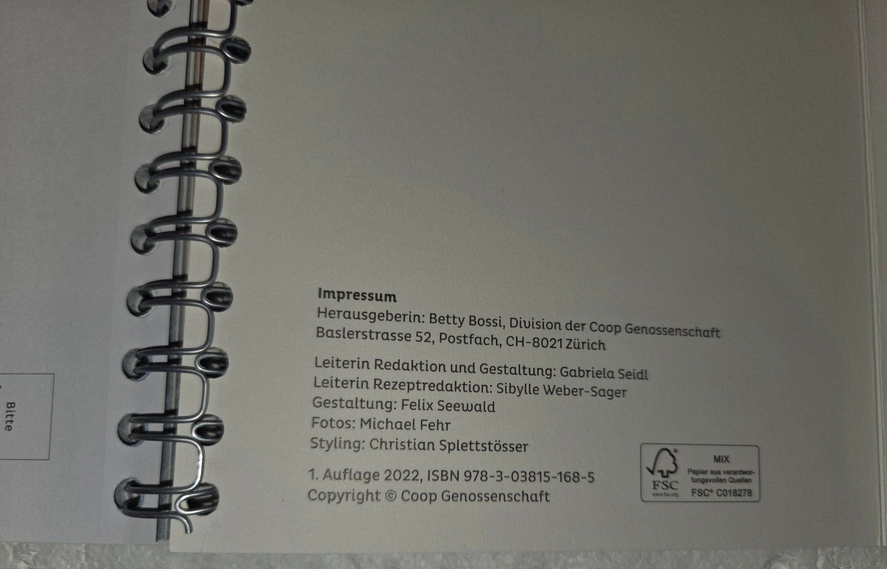 Libri: Betty Bossi Früchtetraum – Usato da Gossau SG venduto da oreliefredy 9