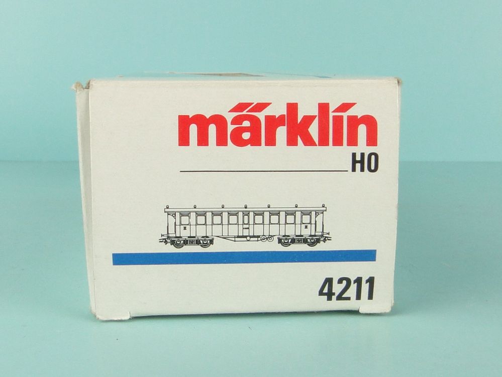 Märklin 4211 Voiture de Tourisme 3 Classe en Emballage D