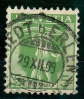 CH - Tellknabe - SBK Nr. 102 - Vollstempel Riedt b Erlen TG